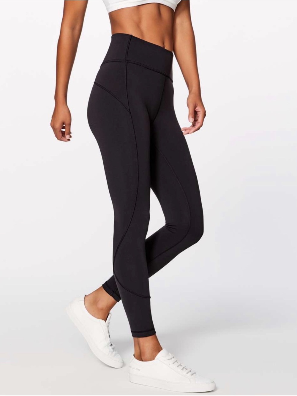 lululemon athletica In Movement 7/8 tight everlux 25” Black High-Rise Leggings
